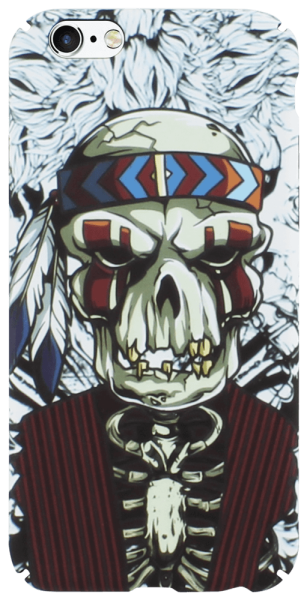 Apple iPhone 6S kemény hátlap koponya mintás