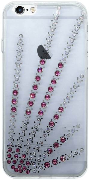 Apple iPhone 6 kemény hátlap szilikon keret átlátszó