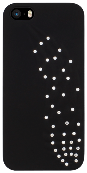 Apple iPhone 5S kemény hátlap 3D mintás fekete