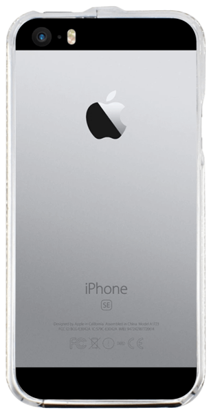 Apple iPhone SE (2016) bumper strasszköves ezüst