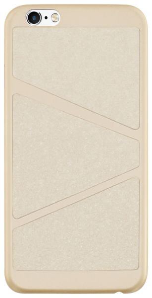Apple iPhone 6S kemény hátlap mikroszálas vonal minta arany