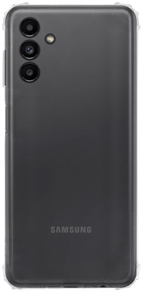 Samsung Galaxy A04s (SM-A047F) szilikon tok közepesen ütésálló légpárnás sarok kameravédővel átlátszó
