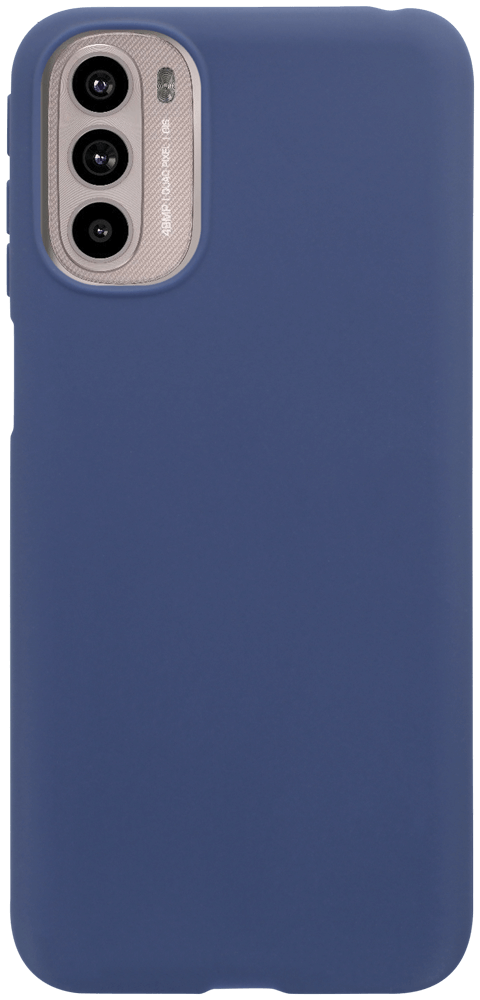 Motorola Moto G31 szilikon tok matt sötétkék