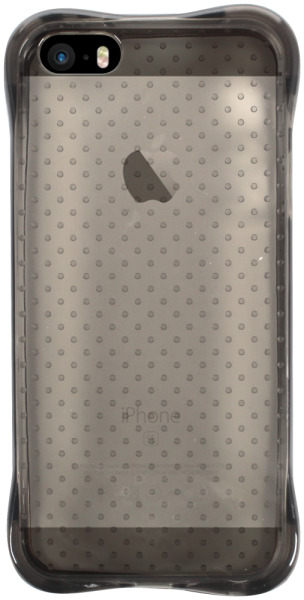 Apple iPhone SE (2016) ütésálló tok légpárnás sarok füstszínű