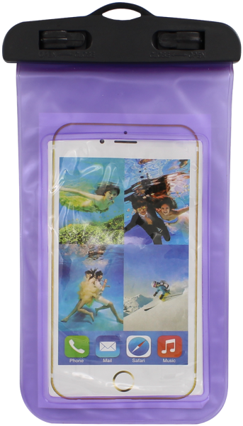 Huawei Y5 Lite 2018 vízálló tok univerzális lila