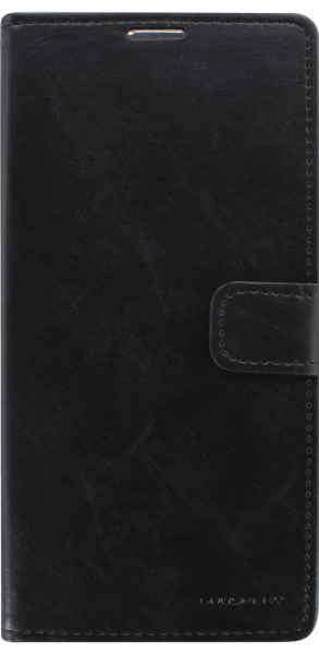 Huawei Mate 20 oldalra nyíló flipes bőrtok MERCURY Goospery fekete