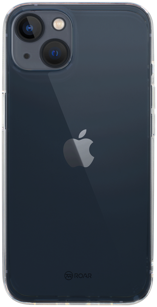 Apple iPhone 13 szilikon tok gyári ROAR kameravédővel átlátszó