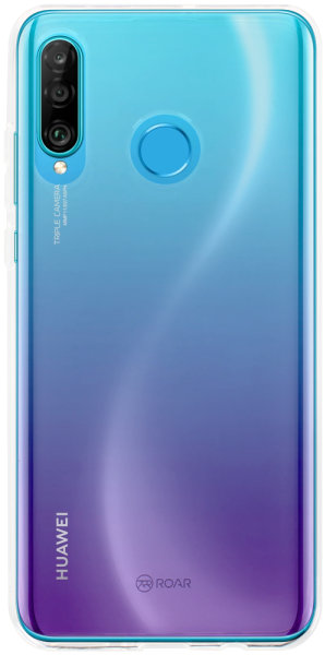 Huawei P30 Lite szilikon tok gyári ROAR átlátszó