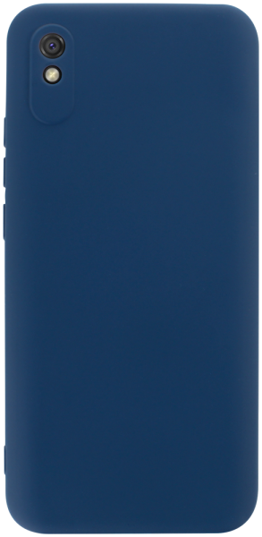 Xiaomi Redmi 9A szilikon tok kameravédővel matt sötétkék