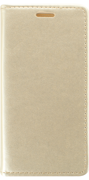 Apple iPhone 7 oldalra nyíló flipes bőrtok asztali tartó funkciós arany