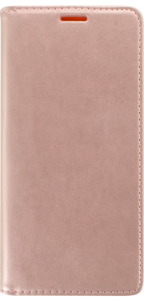 Samsung Galaxy A42 5G (SM-A426B) oldalra nyíló flipes bőrtok asztali tartó funkciós rozéarany