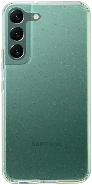 Samsung Galaxy S22 5G (SM-S901B) szilikon tok csillogó átlátszó