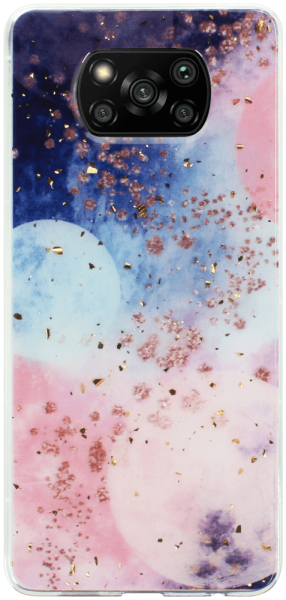 Xiaomi Poco X3 Pro kemény hátlap Gold Glam Galactic