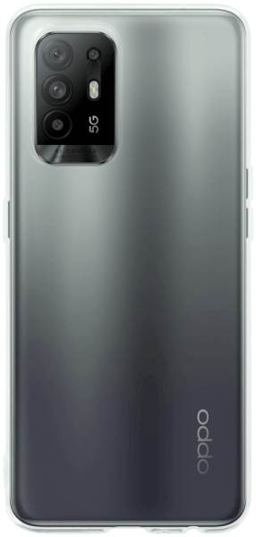 Oppo A94 5G szilikon tok közepesen ütésálló kameravédővel átlátszó