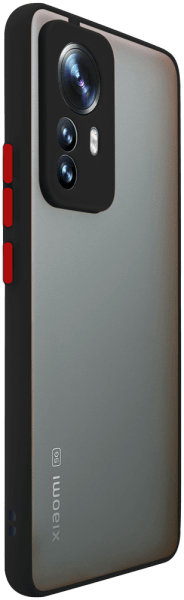 Xiaomi 12 Pro kemény hátlap Vennus Button Bumper fekete