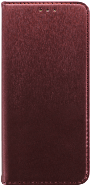 Realme C21 oldalra nyíló flipes bőrtok asztali tartó funkciós bordó