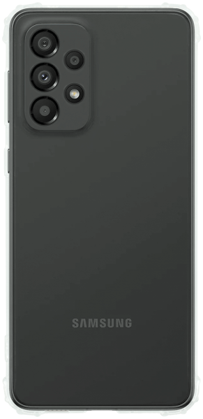 Samsung Galaxy A33 5G (SM-A336) szilikon tok közepesen ütésálló légpárnás sarok kameravédővel átlátszó