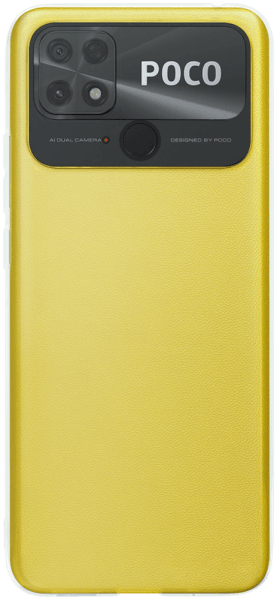 Xiaomi Poco C40 szilikon tok közepesen ütésálló kameravédővel átlátszó