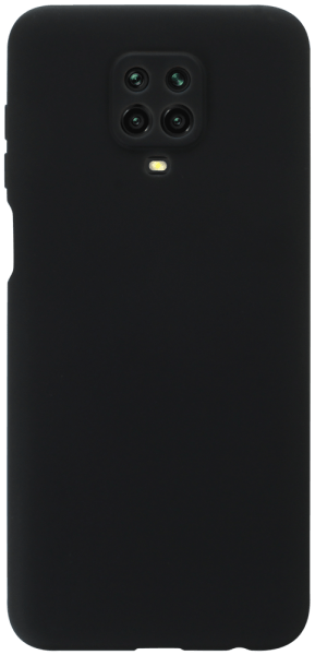 Xiaomi Redmi Note 9S szilikon tok kameravédővel matt fekete