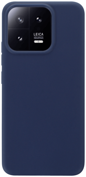 Xiaomi 13 szilikon tok matt sötétkék