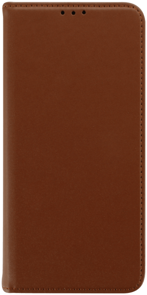 Samsung Galaxy A04s (SM-A047F) oldalra nyíló flipes bőrtok valódi bőr barna