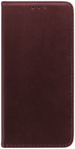 Realme 8 Pro oldalra nyíló flipes bőrtok asztali tartó funkciós bordó