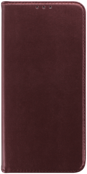 Xiaomi Redmi Note 12 5G oldalra nyíló flipes bőrtok asztali tartó funkciós bordó