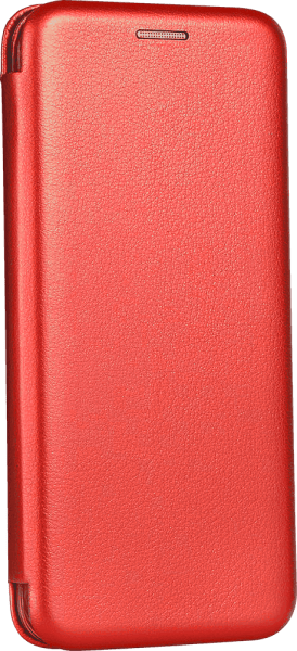 Xiaomi Redmi Note 12 Pro 4G oldalra nyíló mágneses flipes bőrtok prémium minőség piros