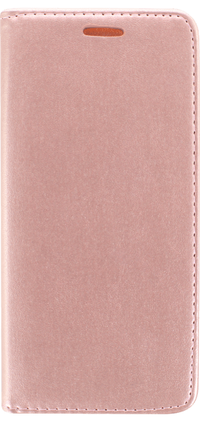 Samsung Galaxy S20 5G (SM-G981F) oldalra nyíló flipes bőrtok asztali tartó funkciós rozéarany