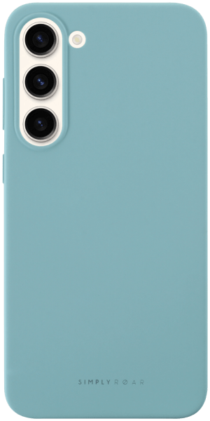 Samsung Galaxy S23 Plus (SM-S916B) szilikon tok gyári ROAR babakék