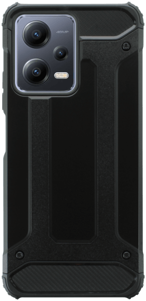 Xiaomi Poco X5 ütésálló tok légpárnás sarkas, hibrid Forcell Armor fekete