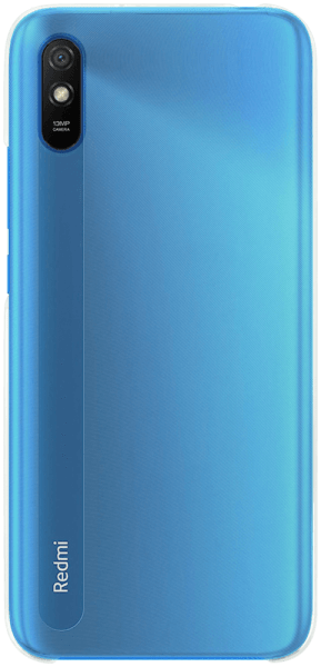 Xiaomi Redmi 9A kemény hátlap szilikon előlap 360° védelem átlátszó