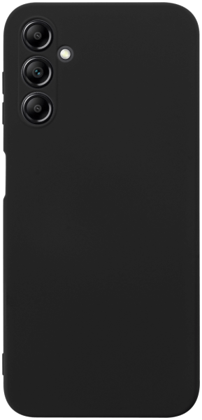 Samsung Galaxy A14 5G (SM-A146P) szilikon tok kameravédővel matt fekete