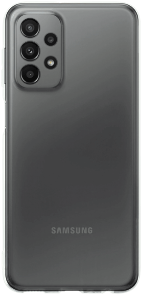 Samsung Galaxy A23 (SM-A235F) szilikon tok közepesen ütésálló kameravédővel átlátszó