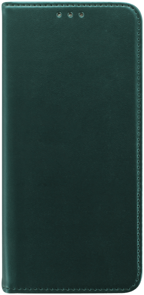 Xiaomi Redmi A1 oldalra nyíló flipes bőrtok asztali tartó funkciós sötétzöld