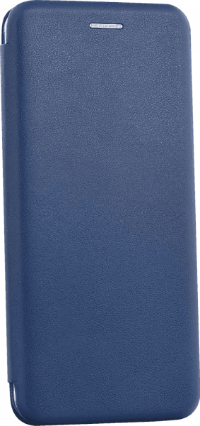 Oppo A17 oldalra nyíló mágneses flipes bőrtok prémium minőség sötétkék