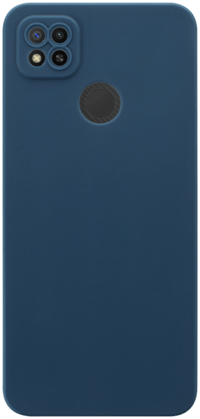 Xiaomi Redmi 10A szilikon tok kameravédővel matt sötétkék