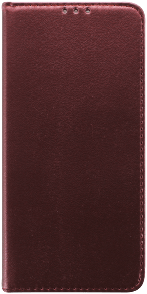 Motorola Edge 30 oldalra nyíló flipes bőrtok asztali tartó funkciós bordó