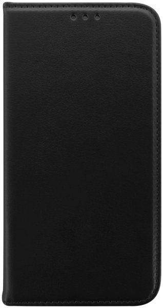 Apple iPhone 15 oldalra nyíló flipes bőrtok asztali tartó funkciós fekete