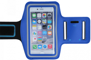 Samsung Galaxy A6 Plus 2018 Dual (A605) sport tok univerzális, karra rögzíthető kék