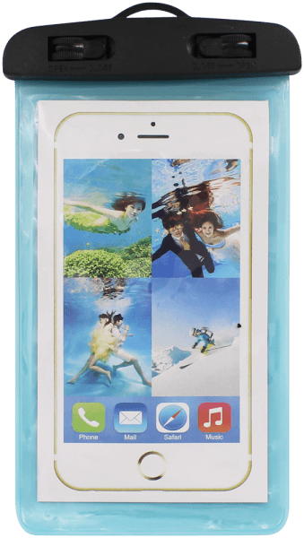 Apple iPhone 6S Plus vízálló tok univerzális kék