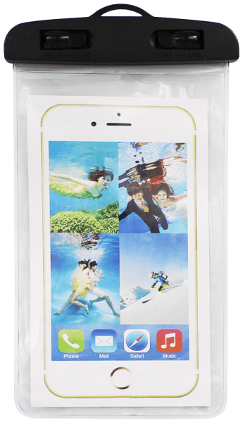 Nokia 8 Dual vízálló tok univerzális átlátszó