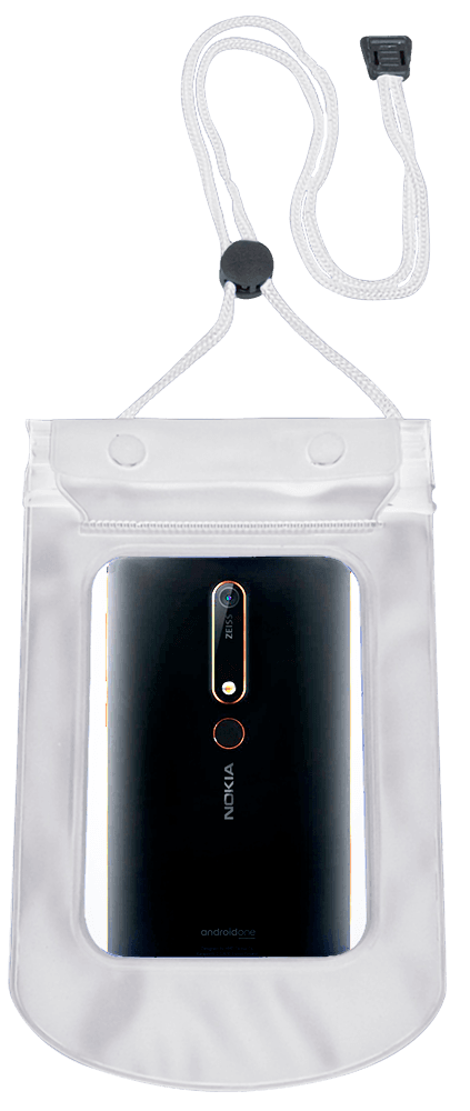 Huawei Honor 8 Lite vízálló tok univerzális átlátszó