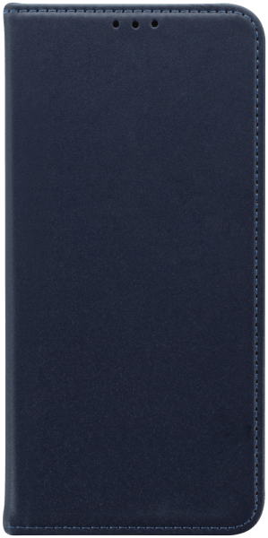 Samsung Galaxy A13 5G (SM-A136) oldalra nyíló flipes bőrtok valódi bőr sötétkék