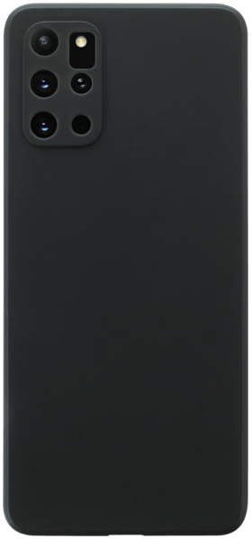 Samsung Galaxy S20 Plus (SM-G985F) szilikon tok kameravédővel matt fekete