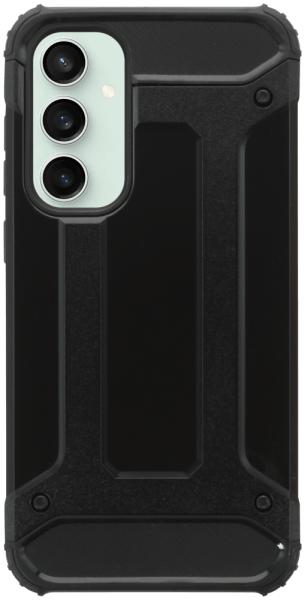 Samsung Galaxy S23 FE (SM-S711B) ütésálló tok légpárnás sarkas, hibrid Forcell Armor fekete