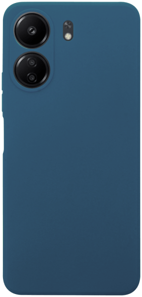 Xiaomi Redmi 13C szilikon tok kameravédővel matt sötétkék