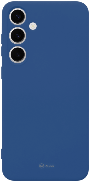 Samsung Galaxy S24 Plus (SM-S926B) szilikon tok gyári ROAR kameravédővel sötétkék