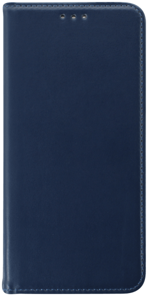 Xiaomi Redmi Note 12S oldalra nyíló flipes bőrtok asztali tartó funkciós sötétkék