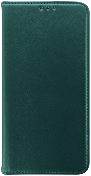 Samsung Galaxy S23 FE (SM-S711B) oldalra nyíló flipes bőrtok asztali tartó funkciós sötétzöld